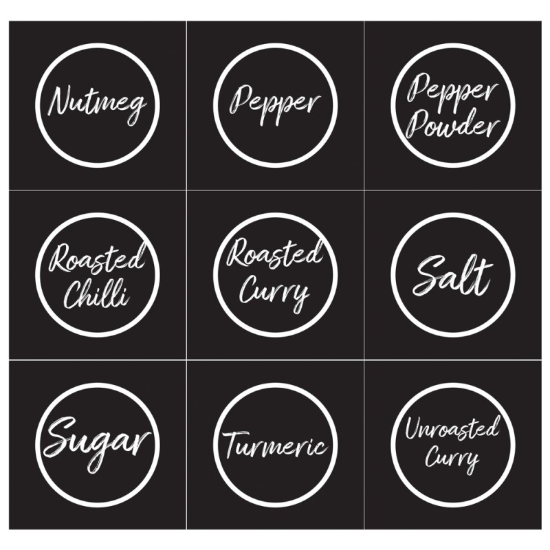 Spice Jar Printable Label Stickers (2221146)