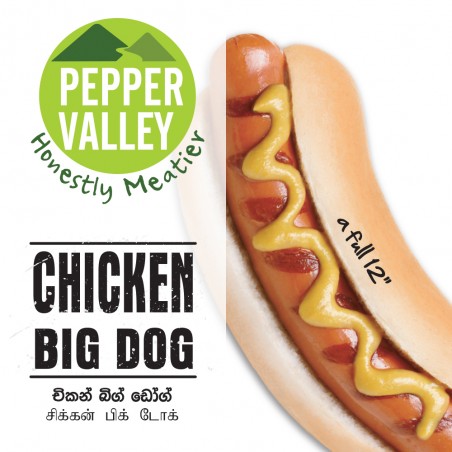Pepper Valley Chicken Big Dog 700g