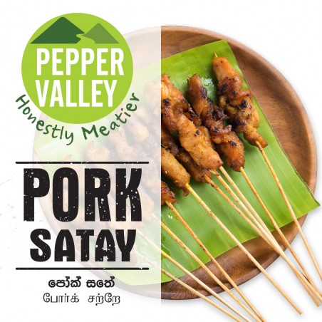 Pepper Valley Pork Satay (20 units) 500g